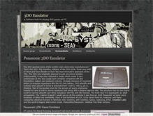 Tablet Screenshot of 3doemulator.com